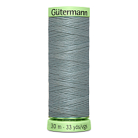 03 Нить Top Stitch 30/30 м для декоративной отстрочки, 100% полиэстер Gutermann 744506 (071 св.зеленый мох)