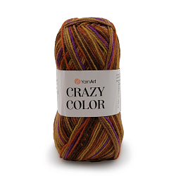 Пряжа YarnArt 'Crazy color' 100гр 260м (25% шерсть,75% акрил)