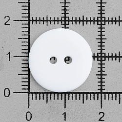 NE63 Пуговица 28L (18мм) 2 прокола, пластик