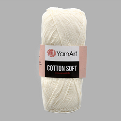 Пряжа YarnArt 'Cotton soft' 100гр 600м (55% хлопок, 45% акрил)