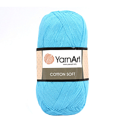 Пряжа YarnArt 'Cotton soft' 100гр 600м (55% хлопок, 45% акрил)