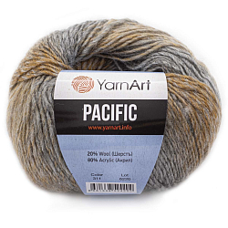 Пряжа YarnArt 'Pacific' 50гр 200м (20% шерсть, 80% акрил)