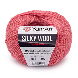 Пряжа YarnArt 'Silky Wool' 25гр 190м (35% шелковая вискоза, 65% шерсть мериноса)