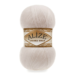 Пряжа ALIZE 'Angora Gold' 100гр. 550м (80% акрил, 20% шерсть) ТУ