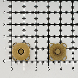 2AS-102 Кнопка магнитная пришивная 14мм