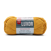 Пряжа YarnArt 'Luxor' 50гр 125м (100% мерсеризованный хлопок) (1227 темно-желтый)
