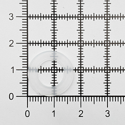 Кольцо уплотнительное пластик под блочку/ люверс №24, d-9,2мм, h-6,32мм (уп.~1000шт) NEW STAR