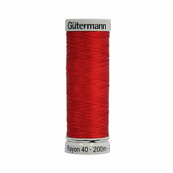 709700 Нить Sulky Rayon 40 для машинной вышивки, 200м, 100% вискоза Gutermann