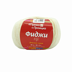 Пряжа из Троицка 'Фиджи' 50гр. 95м. (20% мериносовая шерсть, 60% хлопок, 20% акрил)