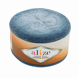 Пряжа Alize 'Angora Gold Ombre Batik' 150гр. 825м. (20% шерсть, 80% акрил)