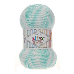 Пряжа Alize 'Baby Best Batik' 100г 240м (10% бамбук, 90% акрил) с эффектом АНТИПИЛЛИНГ