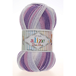 Пряжа Alize 'Baby Best Batik' 100г 240м (10% бамбук, 90% акрил) с эффектом АНТИПИЛЛИНГ