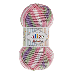 Пряжа Alize 'Baby Best Batik' 100г 240м (10% бамбук, 90% акрил) с эффектом АНТИПИЛЛИНГ