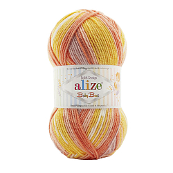 Пряжа Alize 'Baby Best Batik' 100г 240м (10% бамбук, 90% акрил) с эффектом АНТИПИЛЛИНГ