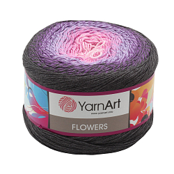 Пряжа YarnArt 'Flowers' 250гр 1000м (55% хлопок, 45% полиакрил)