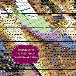 2180 Набор для вышивания Риолис 'Котята' 40*15см