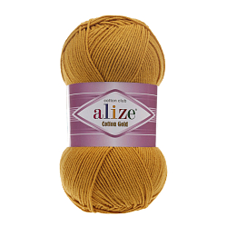 Пряжа ALIZE 'Cotton gold' 100гр. 330м. (55% хлопок, 45% акрил) ТУ