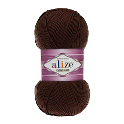 Пряжа ALIZE 'Cotton gold' 100гр. 330м. (55% хлопок, 45% акрил) ТУ