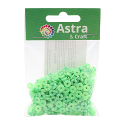 Бусины плоские из полимерной глины 6мм 20г, Astra&Craft