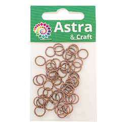 4AR244/245/246 Кольцо соединительное 0,9*8мм, 50шт/упак, Astra&Craft