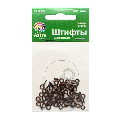 FIN2151 Штифты винтовые, 8*3,5mm, 50 (+/-5)шт/упак, Astra&Craft