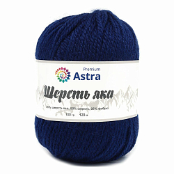 Пряжа Astra Premium 'Шерсть яка' (Yak wool) 100гр 120м (+/-5%) (25%шерсть яка, 50%шерсть, 25%фибра)