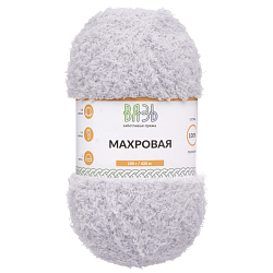 Пряжа Вязь 'Махровая' 100гр 420м (100% полиэстер)